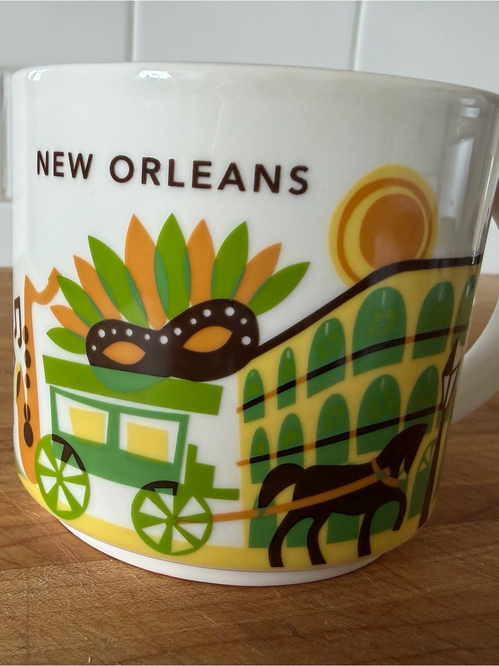 Starbucks New Orleans You Are Here Coffee Mug